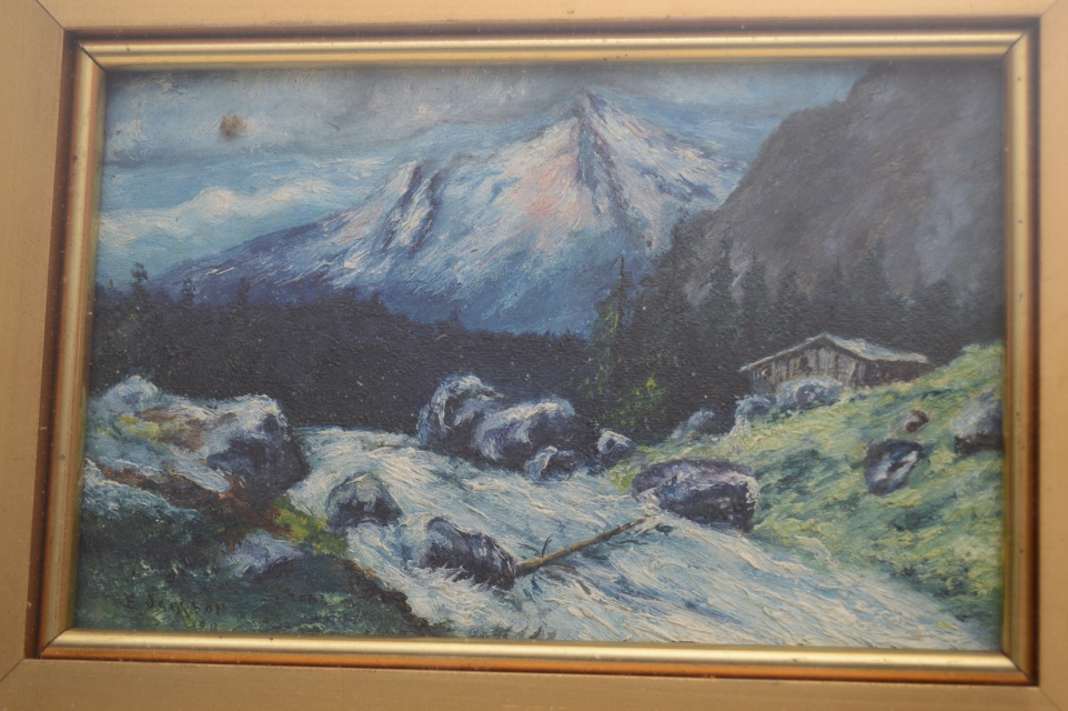 Oil Painting by E. Jackson