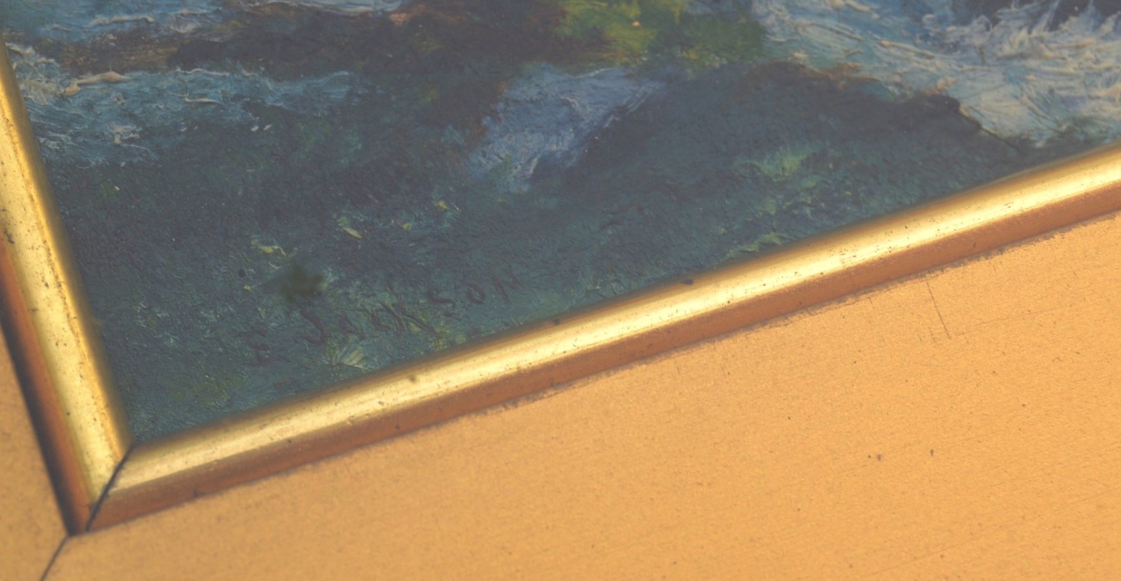 Oil Painting by E. Jackson