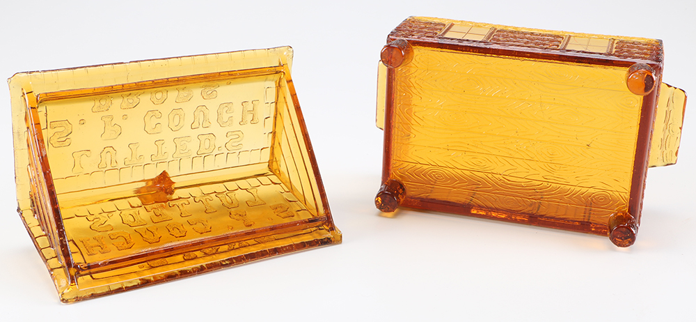 Lutted's S. P. Cough Drops Container