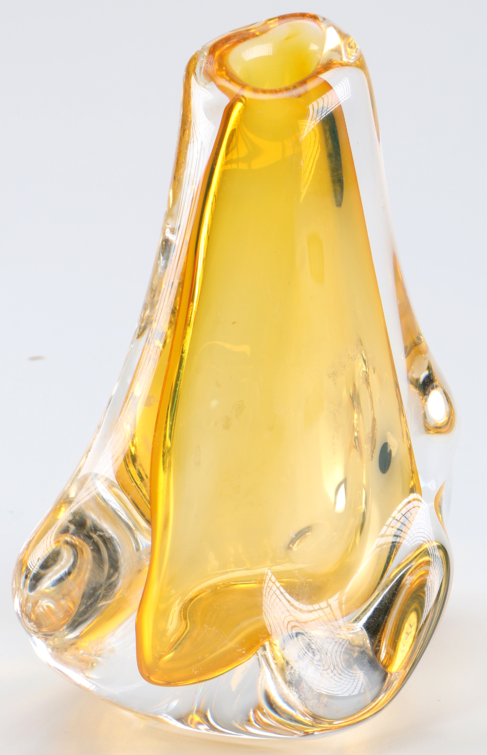 Signed Art Glass Vase