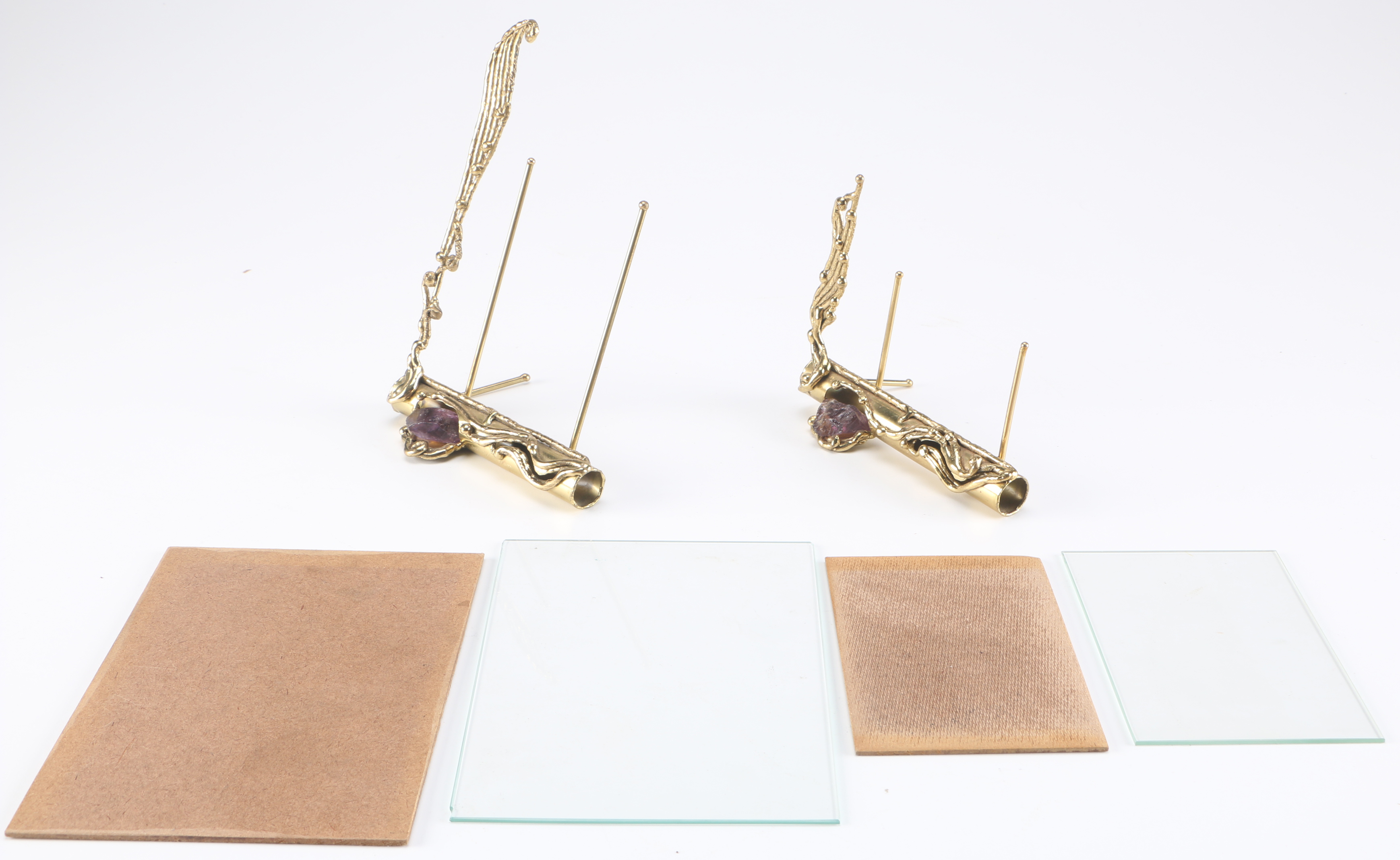 Pair of Copa Collection Frames with Amethyst Stones