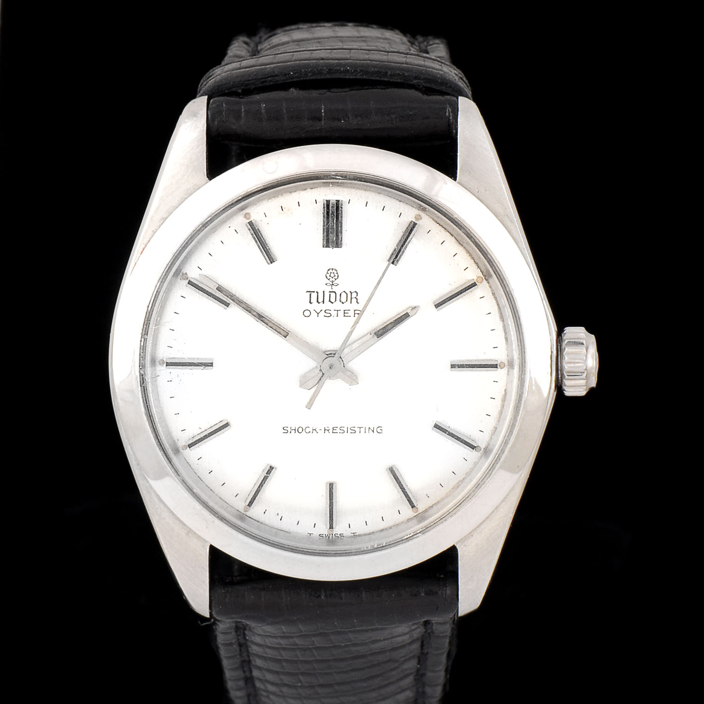 Tudor Oyster Watch with Leather Band