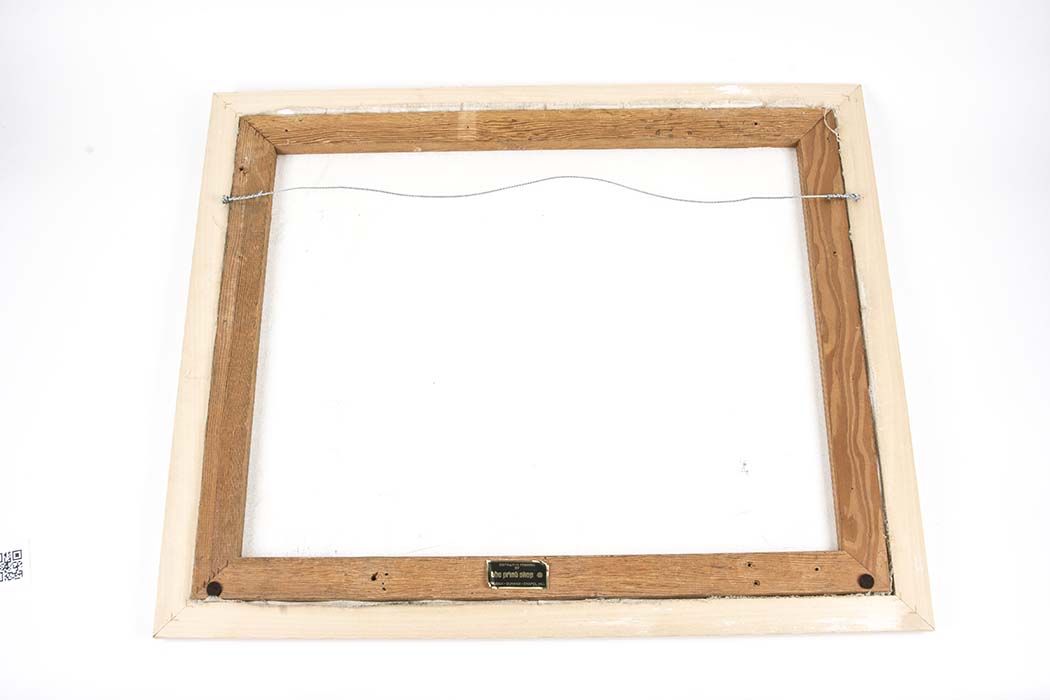 Signed Jungle Scene Acrylic on Canvas