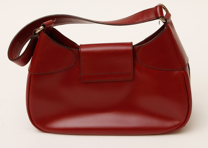 Prada Red Leather Handbag