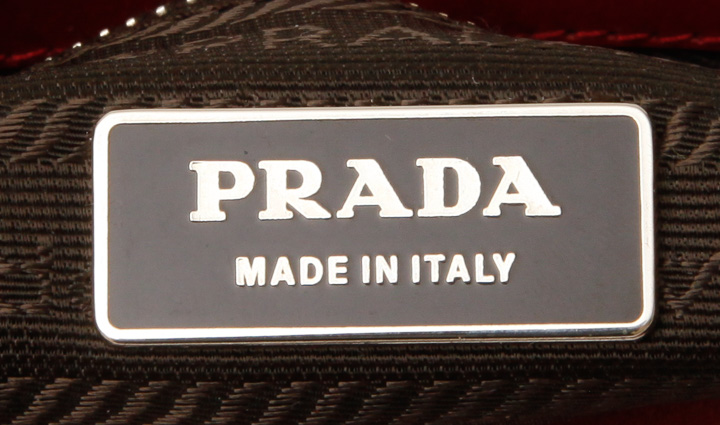 Prada Red Leather Handbag