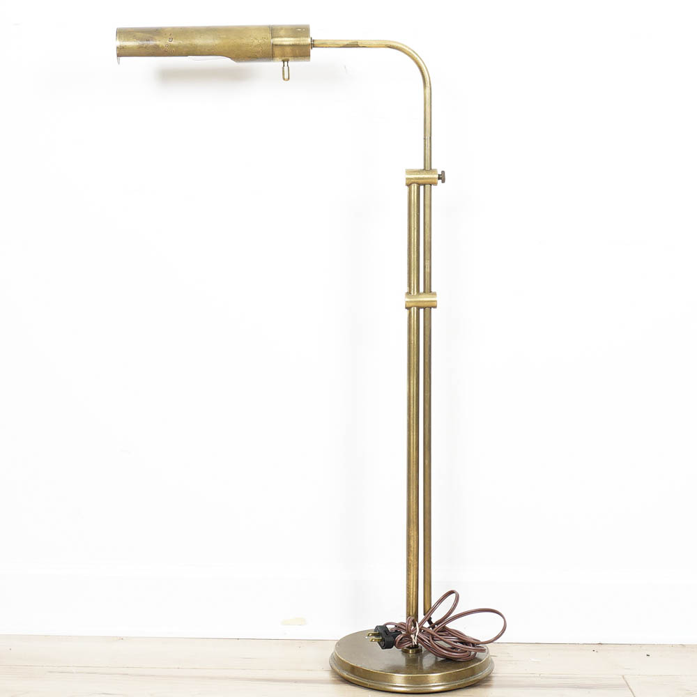 Brass Adjustable Reading Lamp