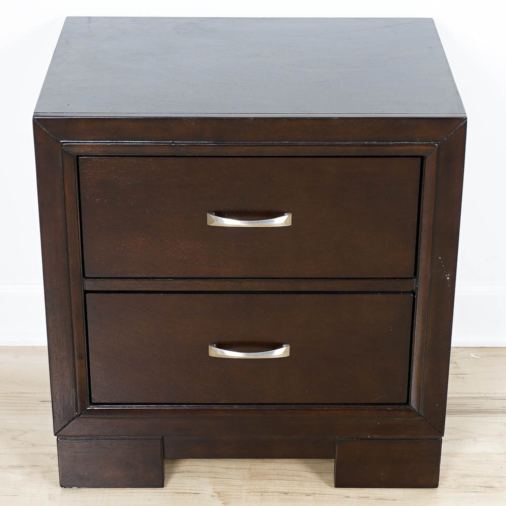 Contemporary Wooden Night Stand