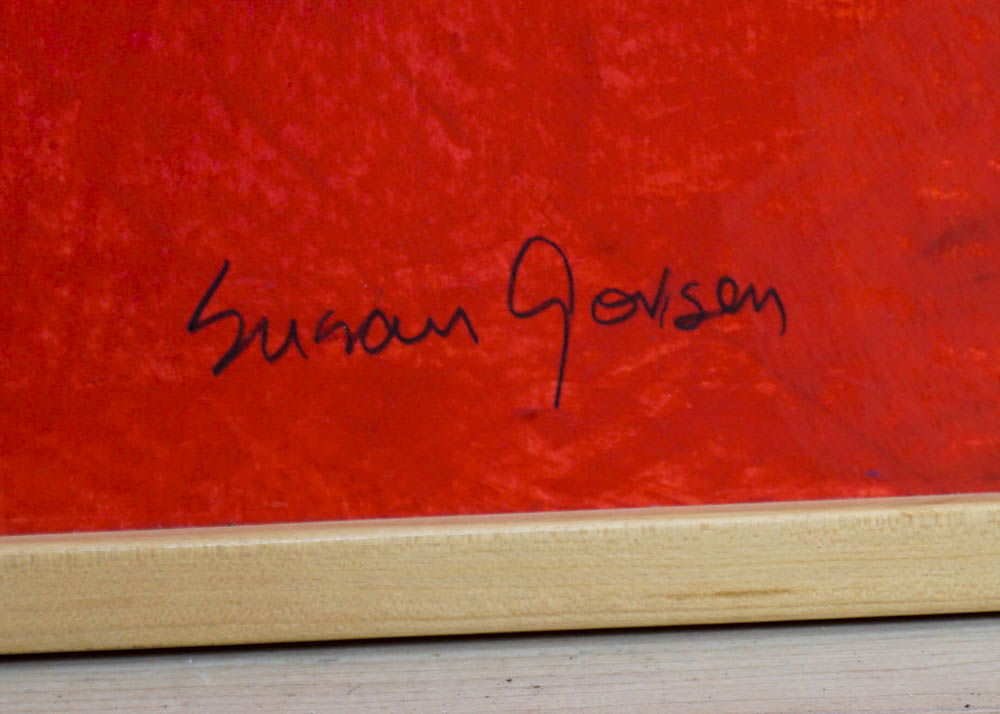 Susan Gorsen Mixed Media Artwork "And Far Away"