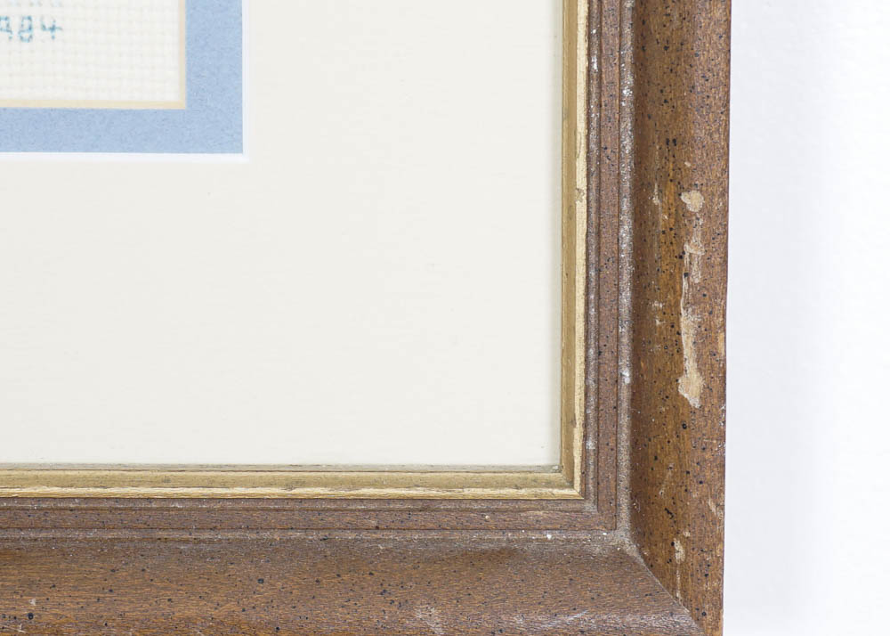 Hand-Stitched Seasons Cross Stitch