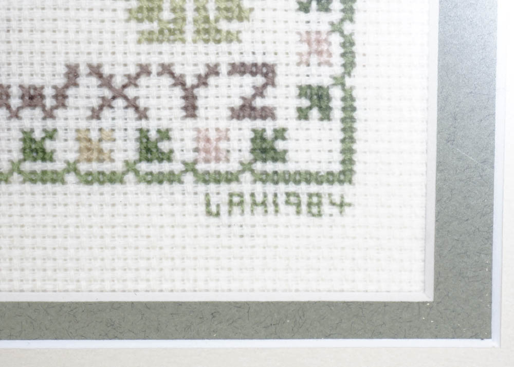 Hand-Stitched Seasons Cross Stitch