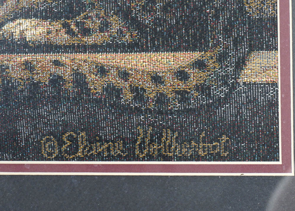 Hand-Stitched "Pompeii Cheetah" by Elaine Vollherbst