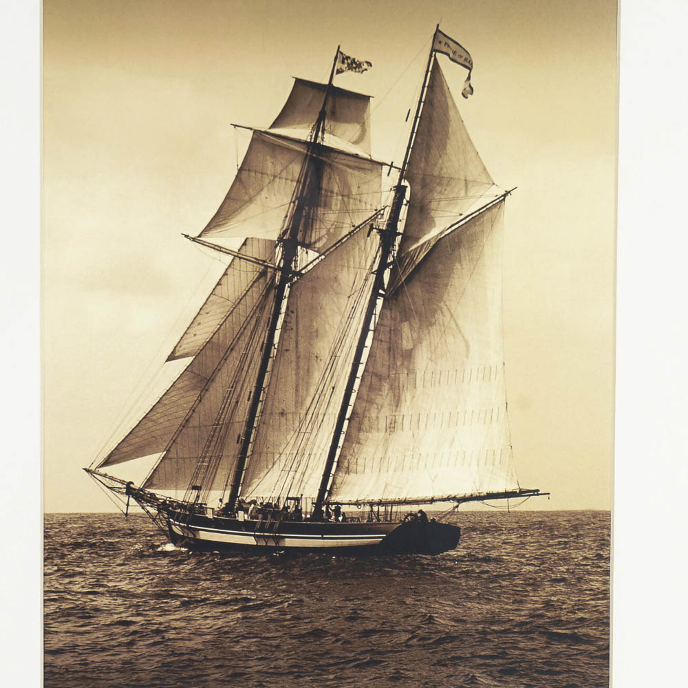 Two Framed Prints of Ships