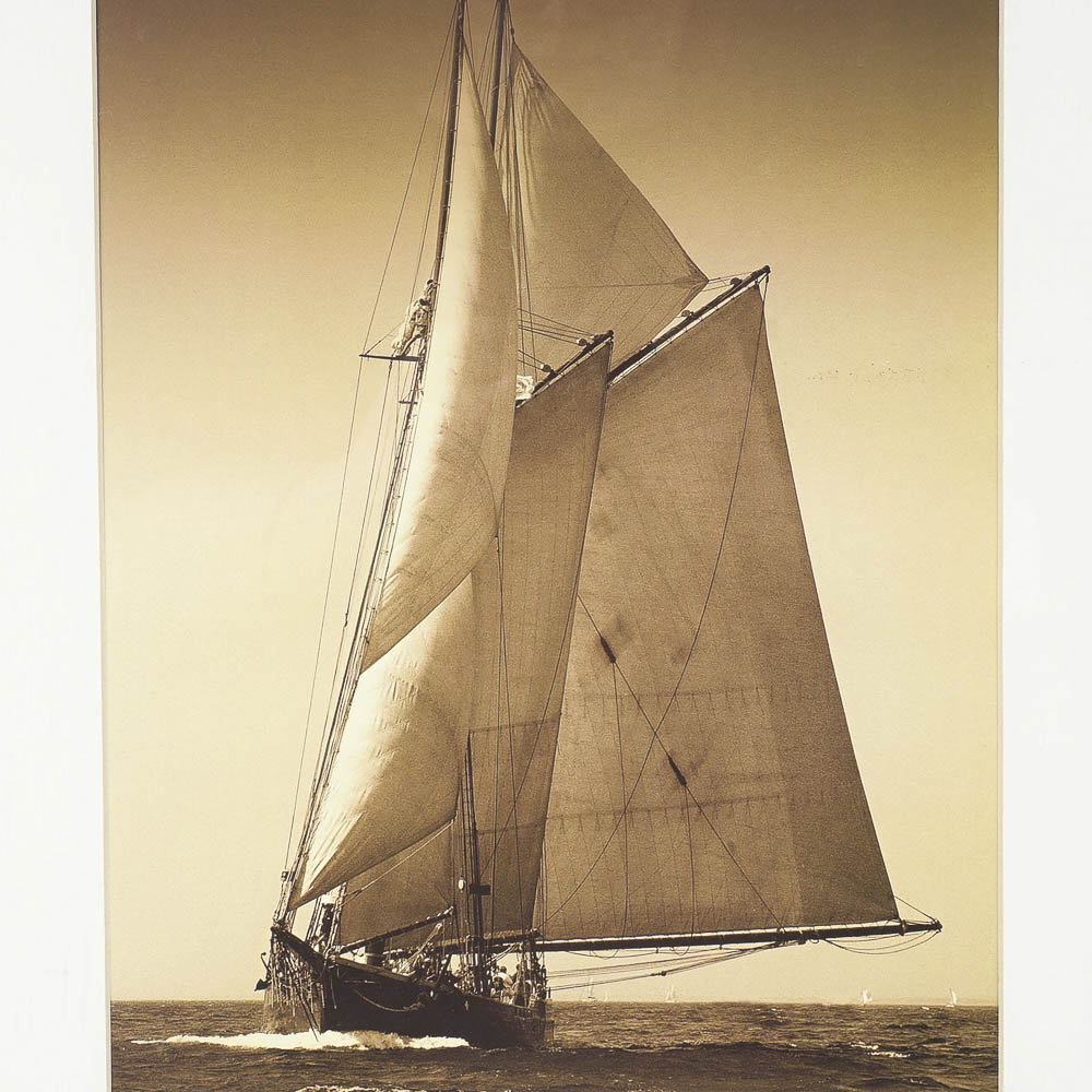 Two Framed Prints of Ships