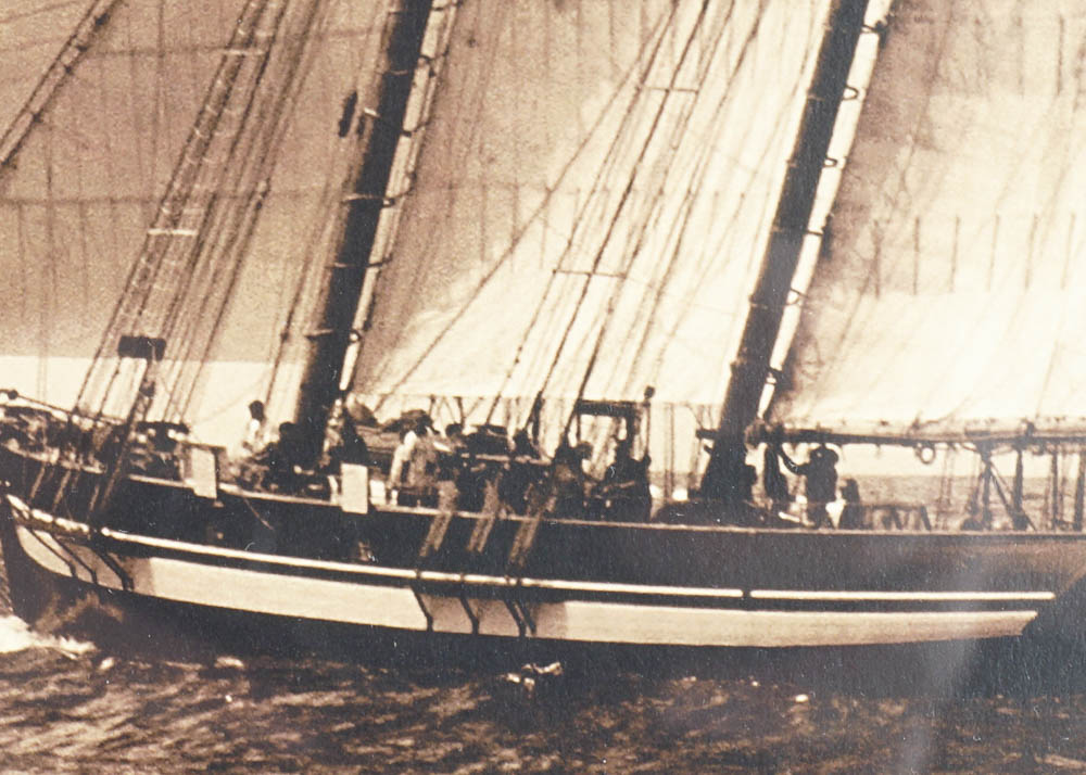 Two Framed Prints of Ships