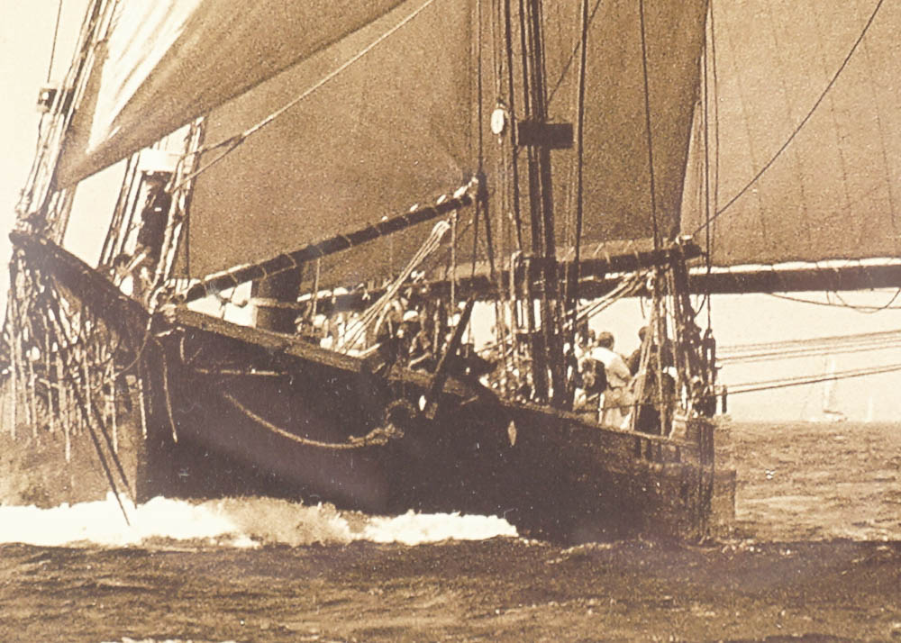 Two Framed Prints of Ships