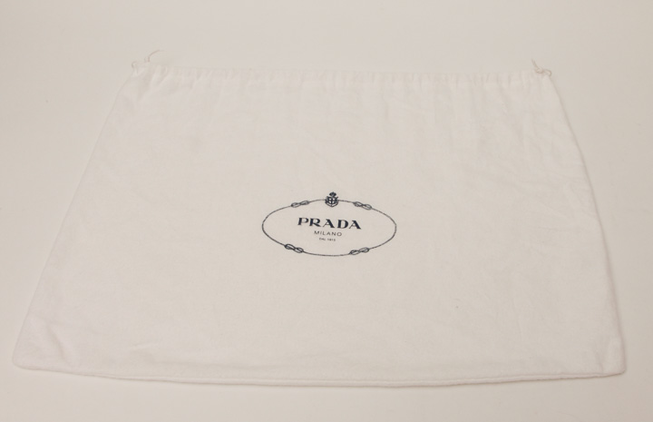 Brown Leather Prada Handbag