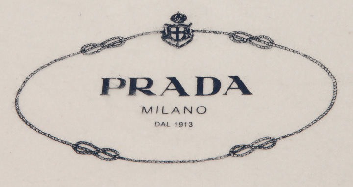 Brown Leather Prada Handbag