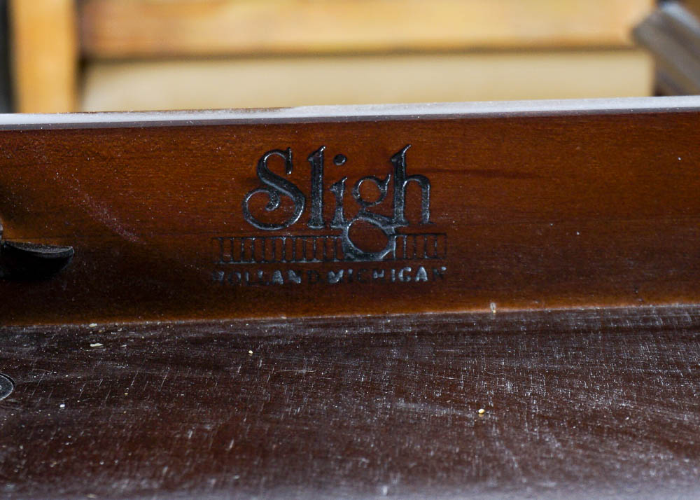 Federal Style Mahogany Sligh Credenza