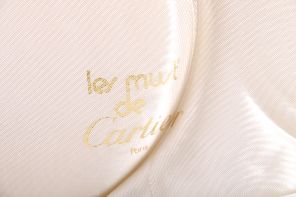 Cartier Sterling and Crystal Caviar Set