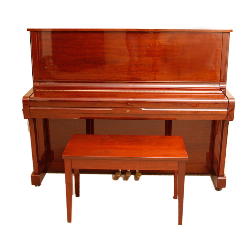 Yamaha Upright Cherry Piano