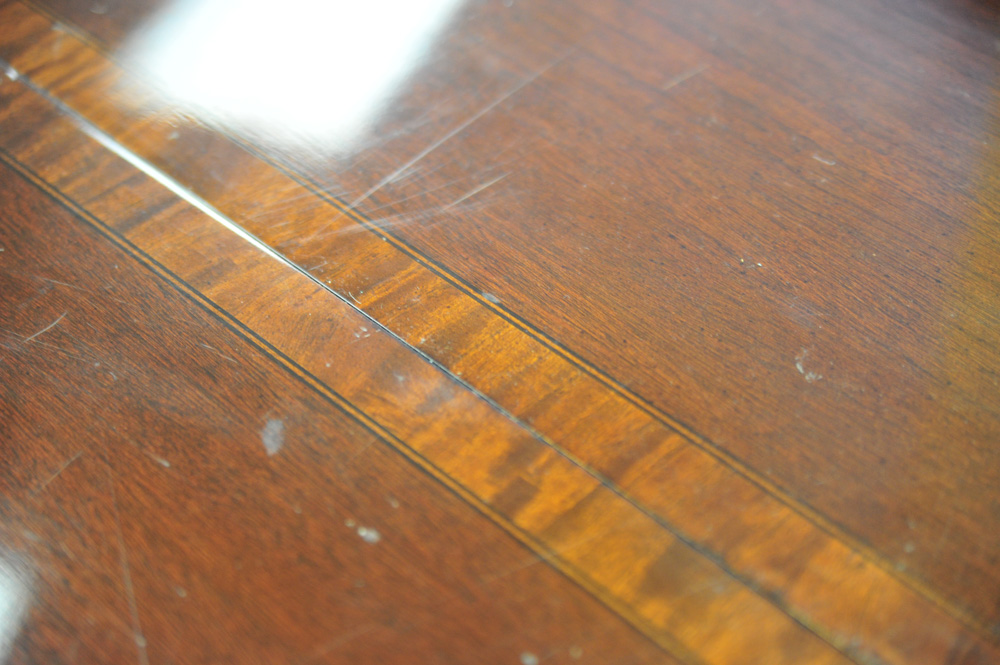 Mahogany Claw Foot Dining Room Table