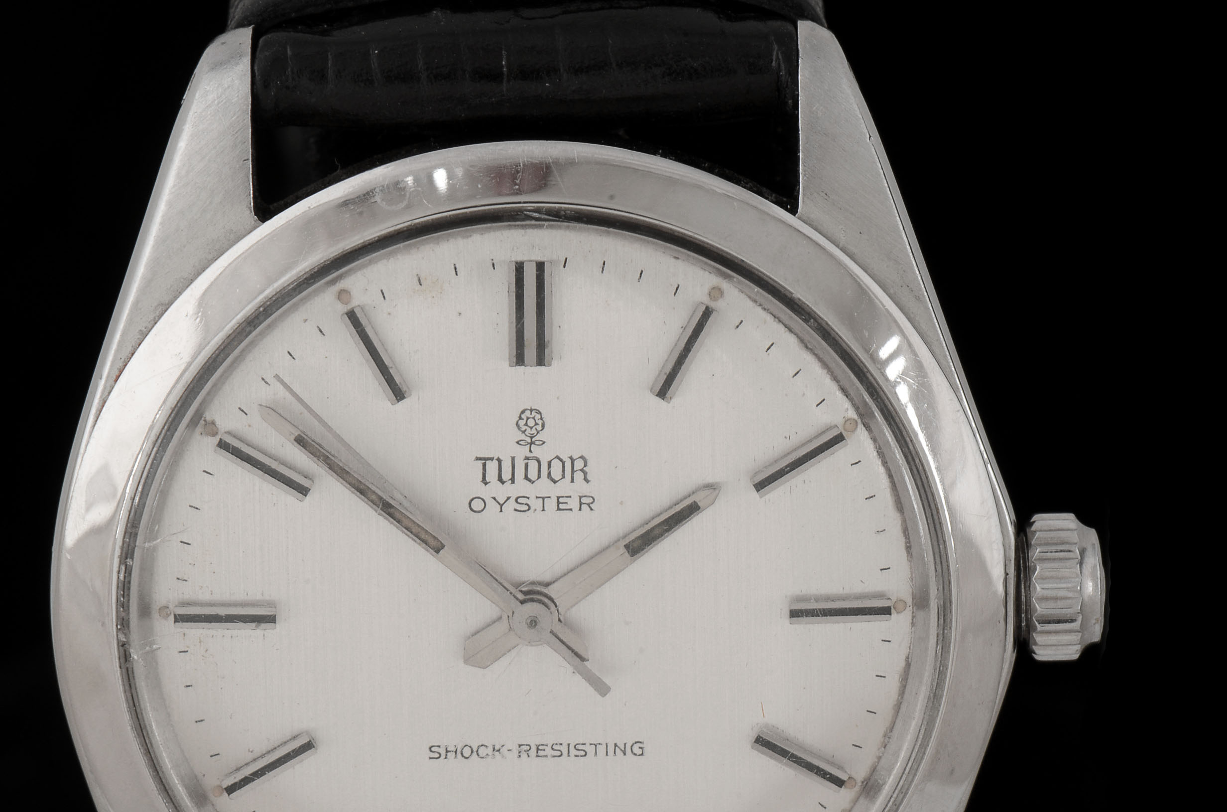Tudor Oyster Watch with Leather Band