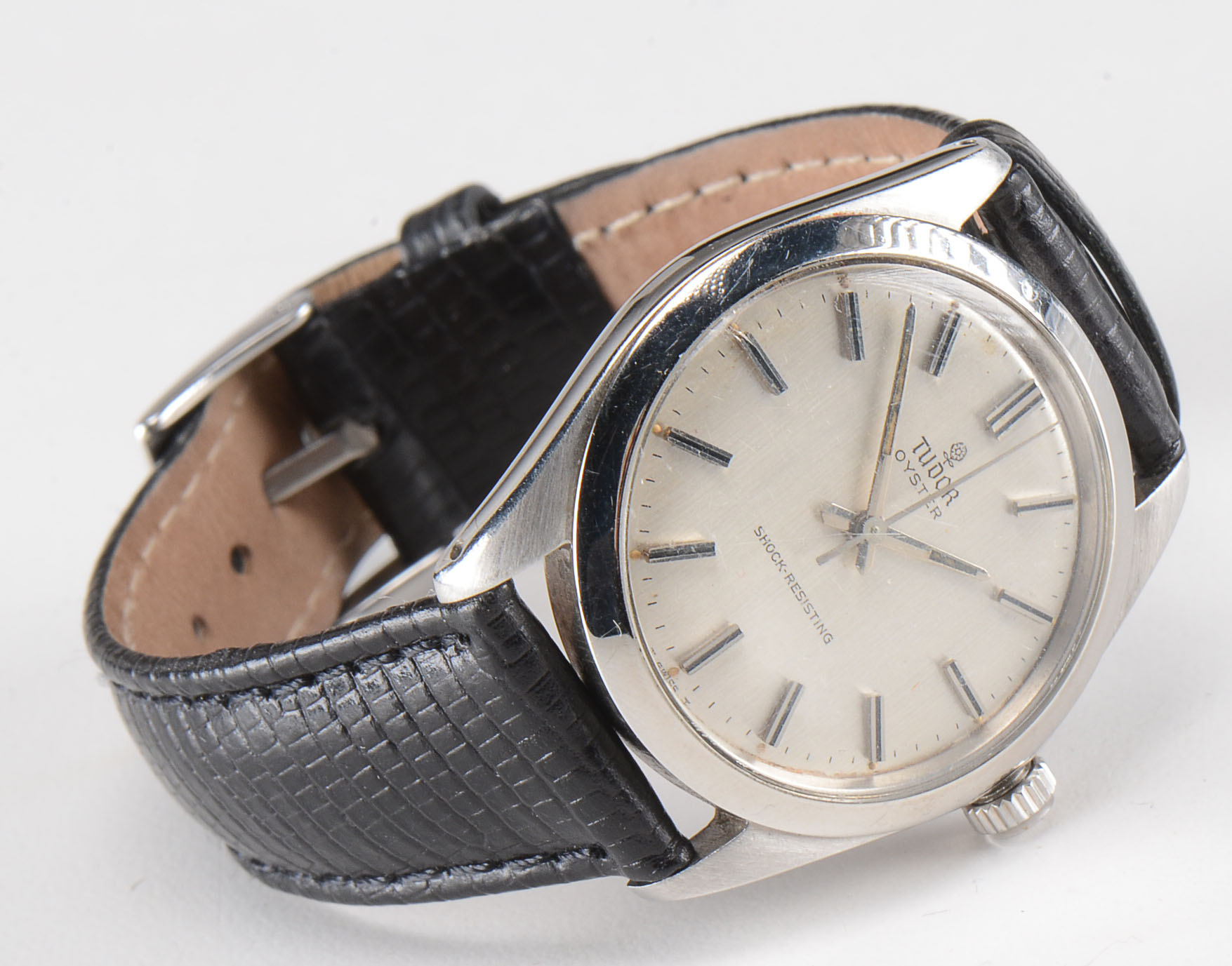 Tudor Oyster Watch with Leather Band