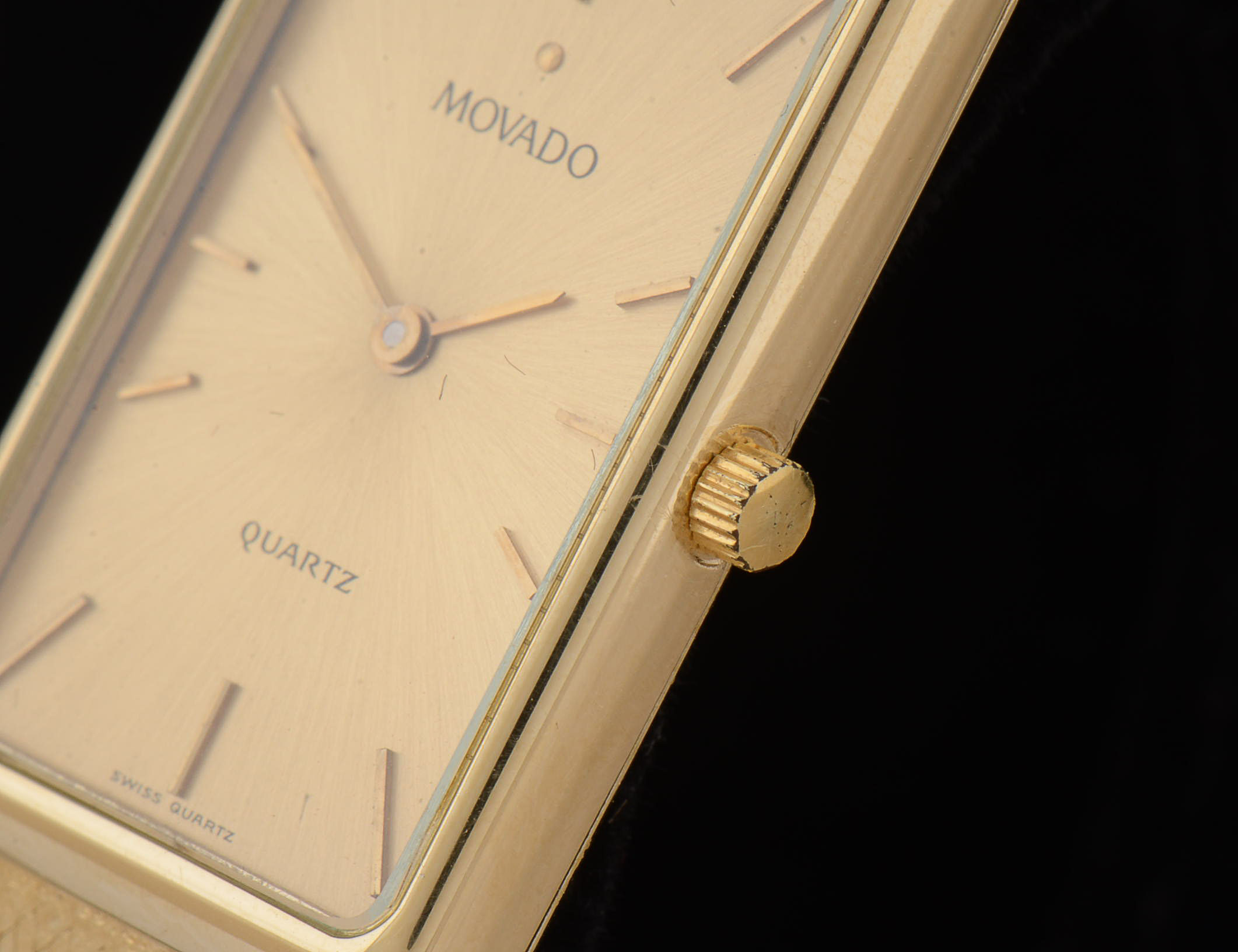 Men's Movado 14K Gold Watch