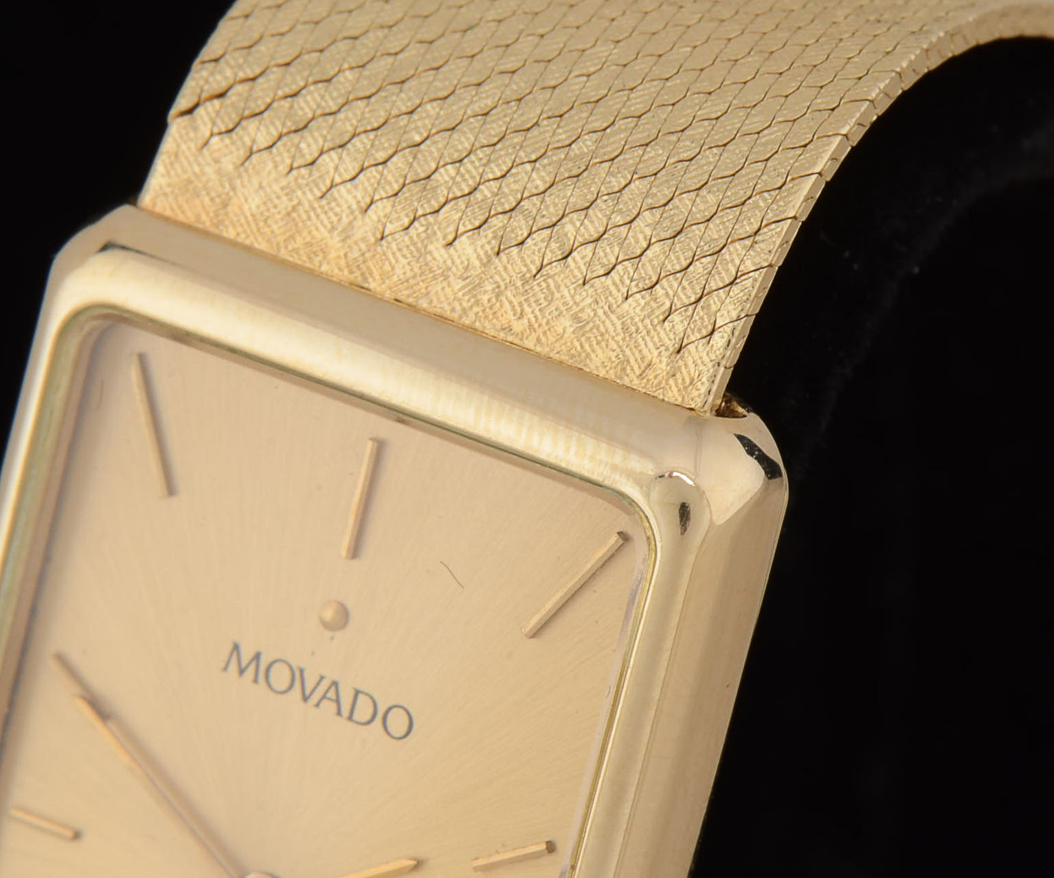 Men's Movado 14K Gold Watch