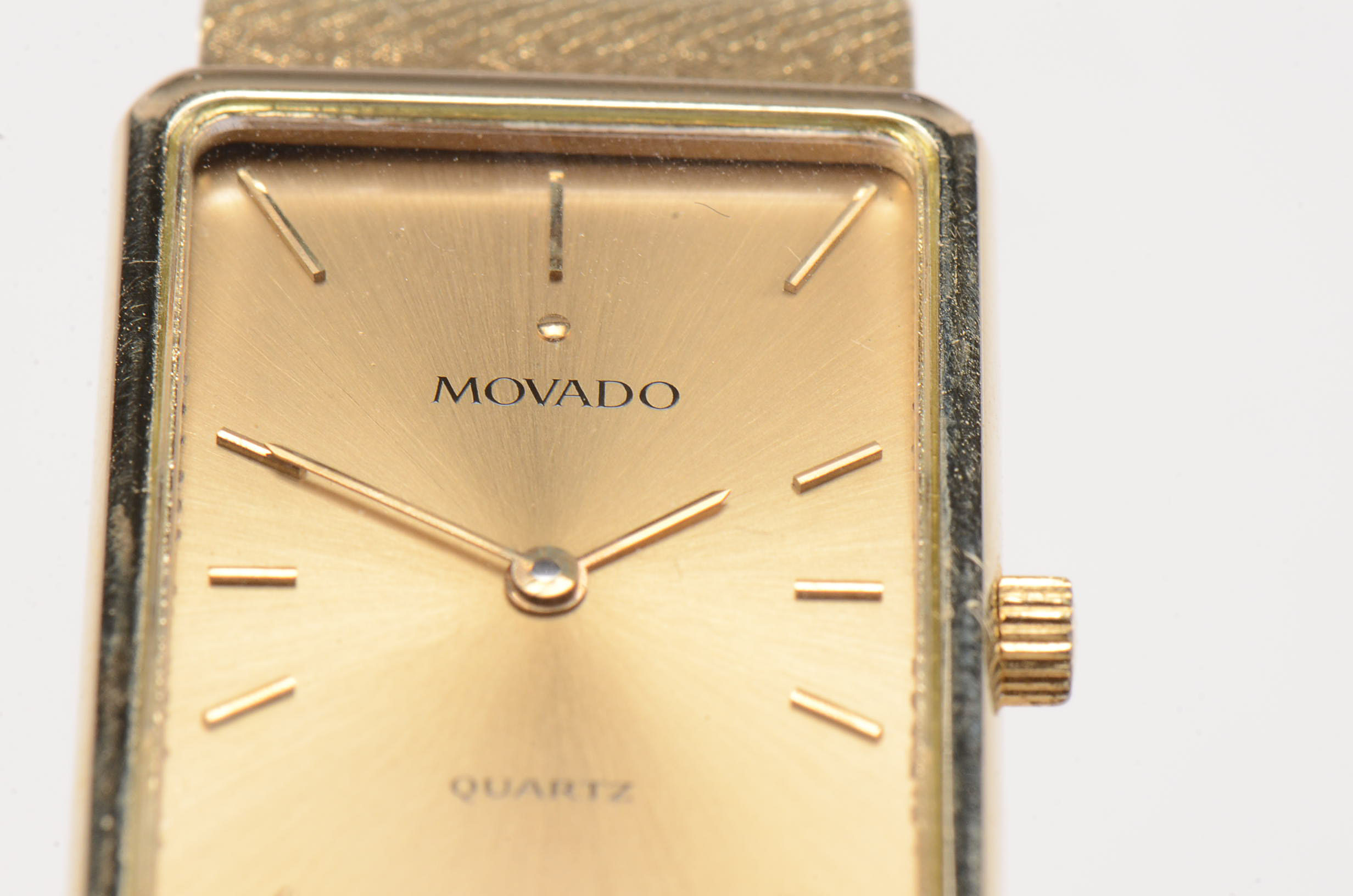 Men's Movado 14K Gold Watch