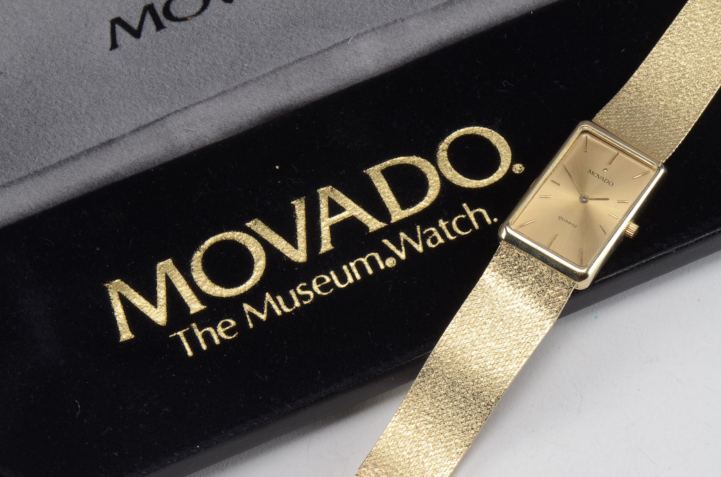 Men's Movado 14K Gold Watch
