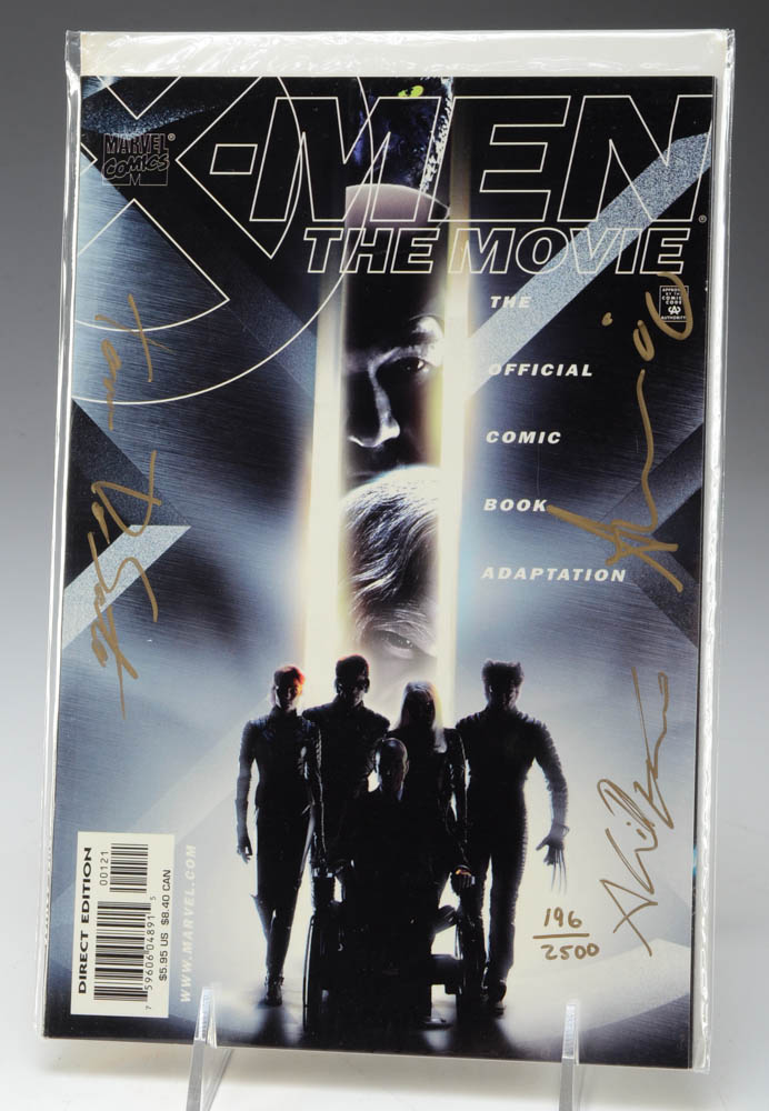 Marvel Comics "X-Men The Movie" Signed Comic Book Limited Edition Collection