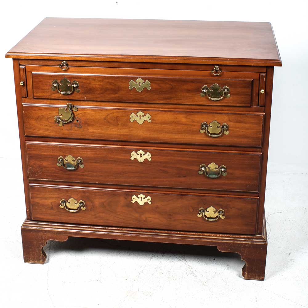 Chippendale Style Cherry Bachelor's Chest by Henkel-Harris