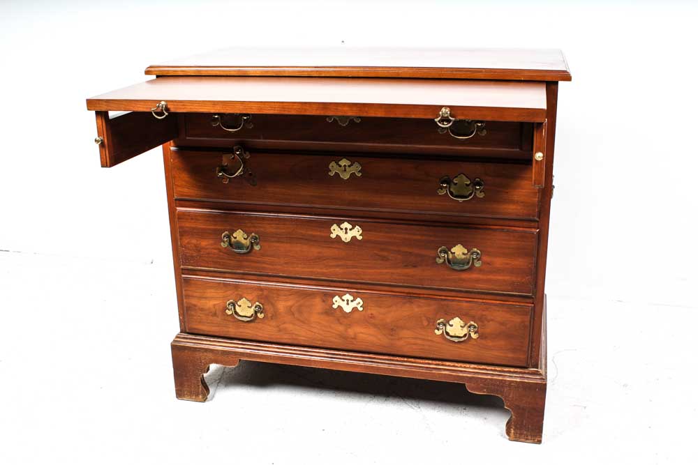 Chippendale Style Cherry Bachelor's Chest by Henkel-Harris