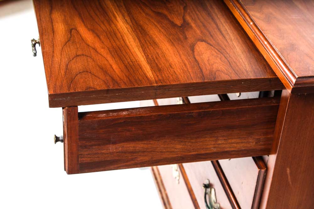 Chippendale Style Cherry Bachelor's Chest by Henkel-Harris