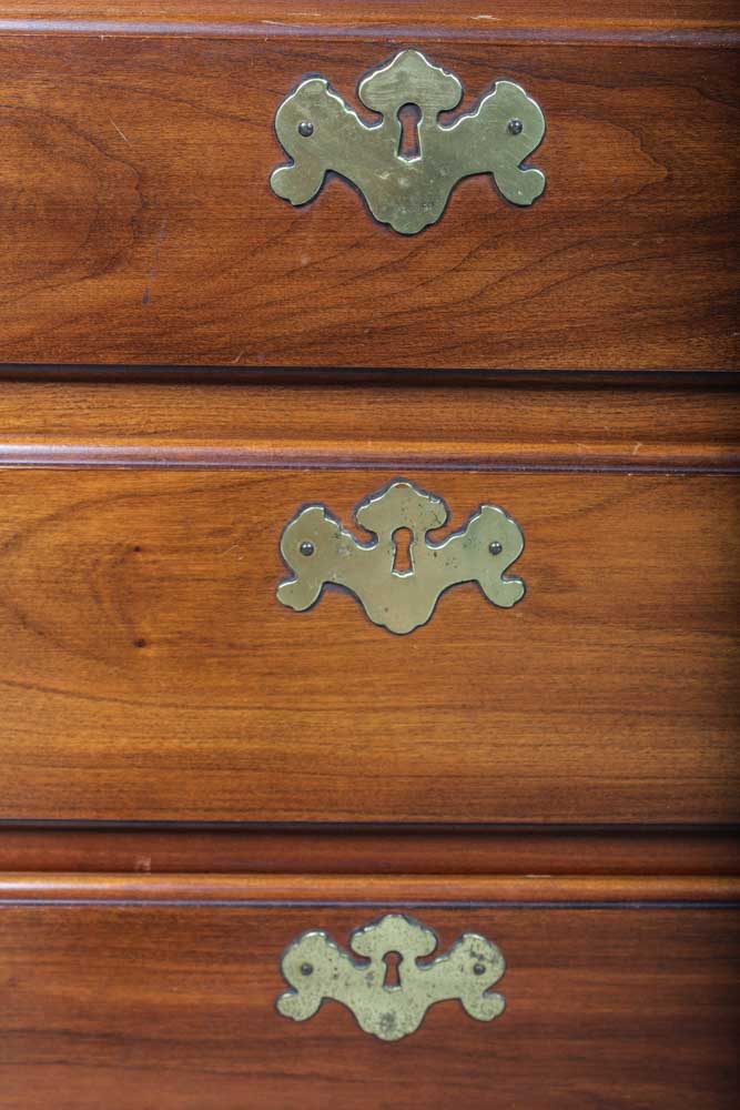 Chippendale Style Cherry Bachelor's Chest by Henkel-Harris