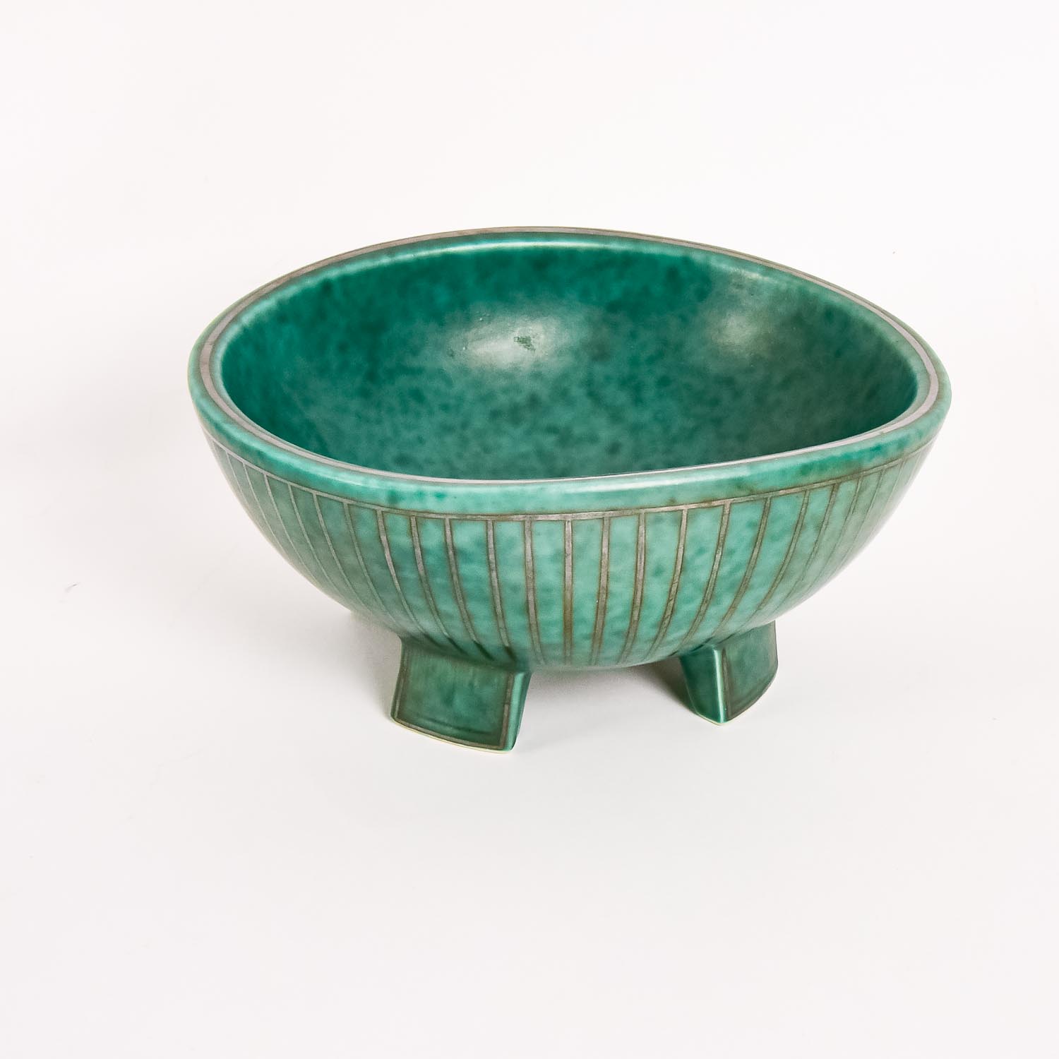 Vintage Mid-Century Footed Bowl