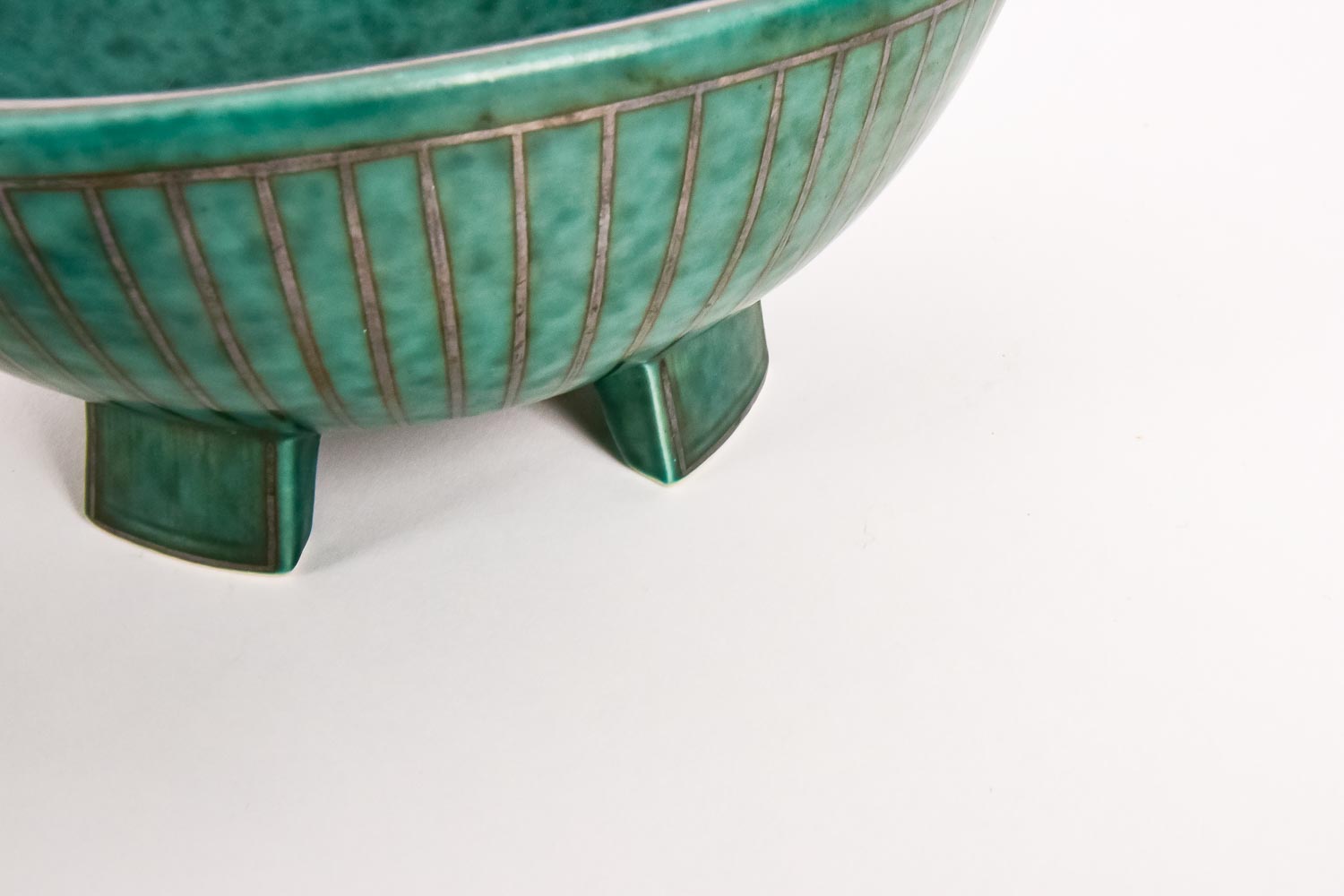 Vintage Mid-Century Footed Bowl