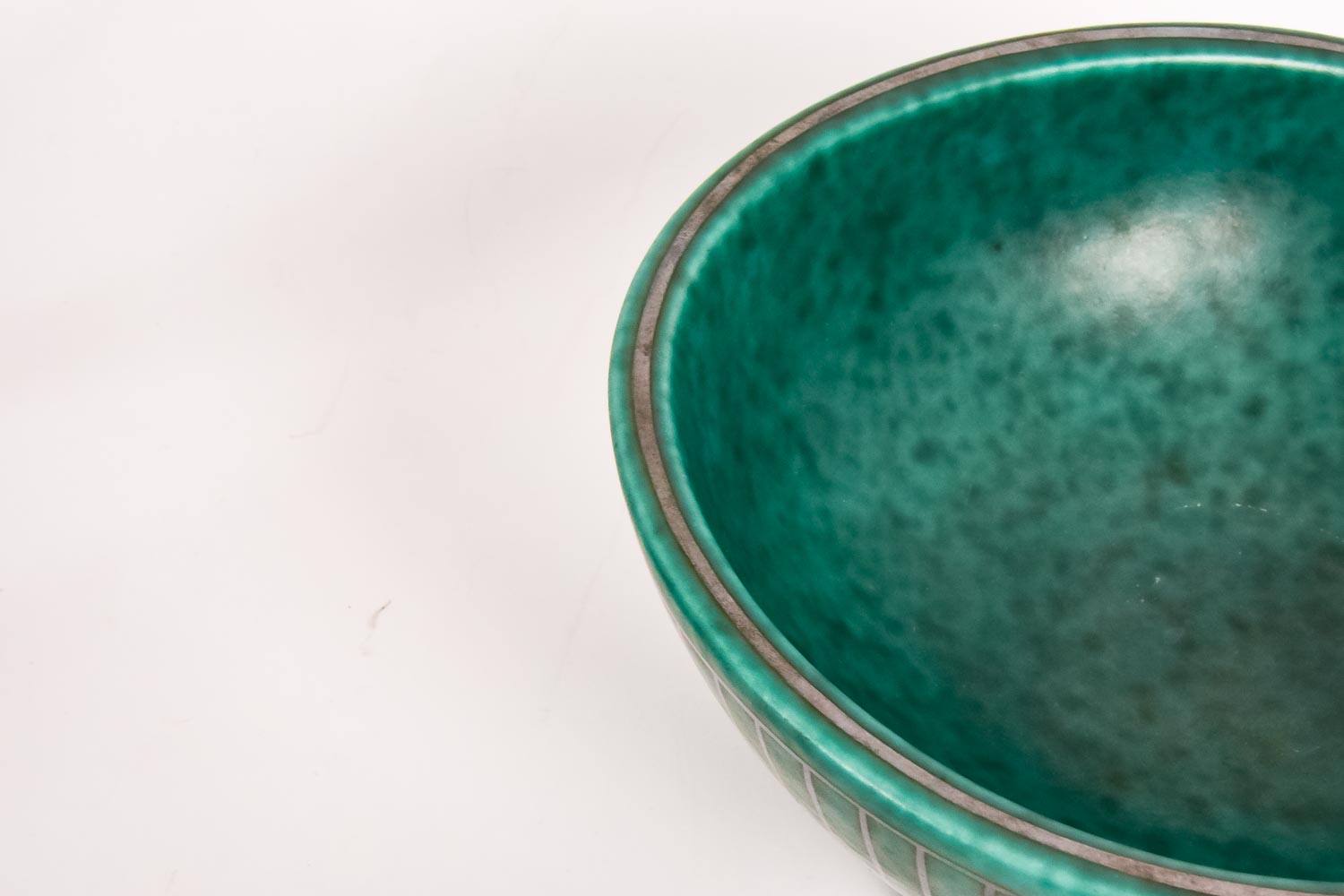 Vintage Mid-Century Footed Bowl