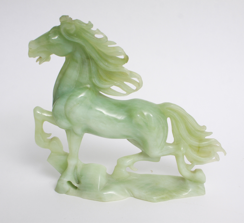 Serpentine Jade Figurines and Chinese Seals