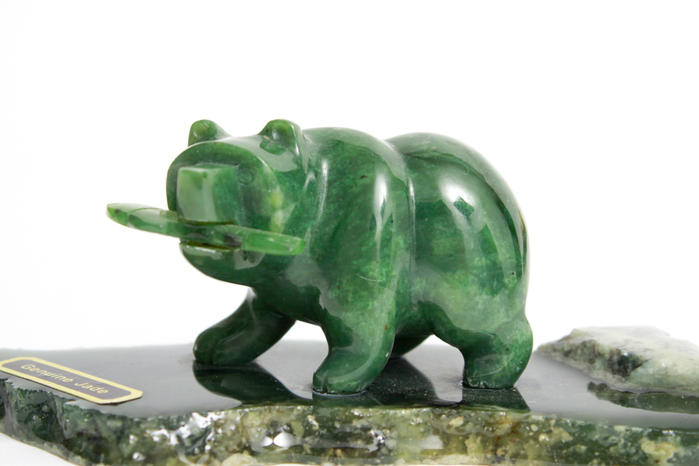 Serpentine Jade Figurines and Chinese Seals