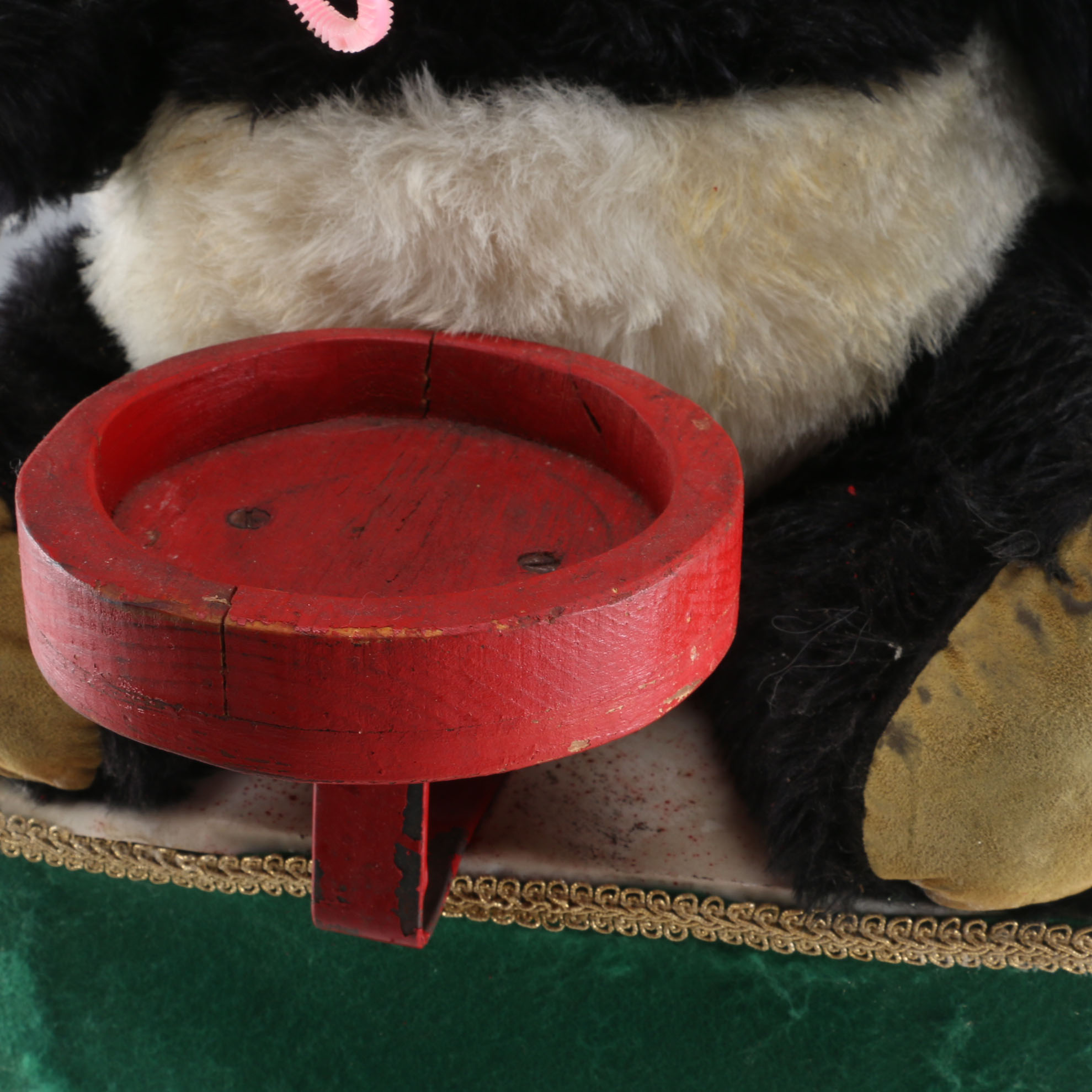 Plush Panda Electric Bubble Machine