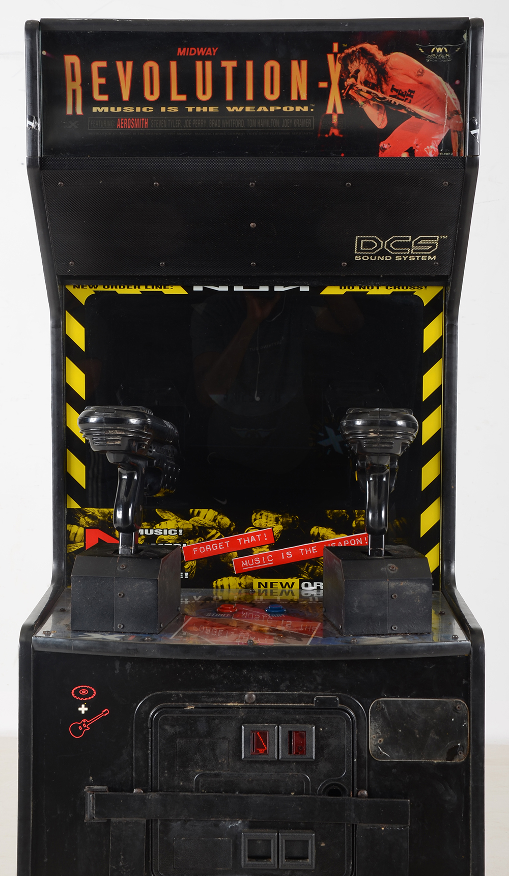"Revolution X" Aerosmith Arcade Game