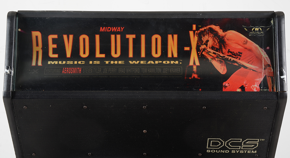 "Revolution X" Aerosmith Arcade Game