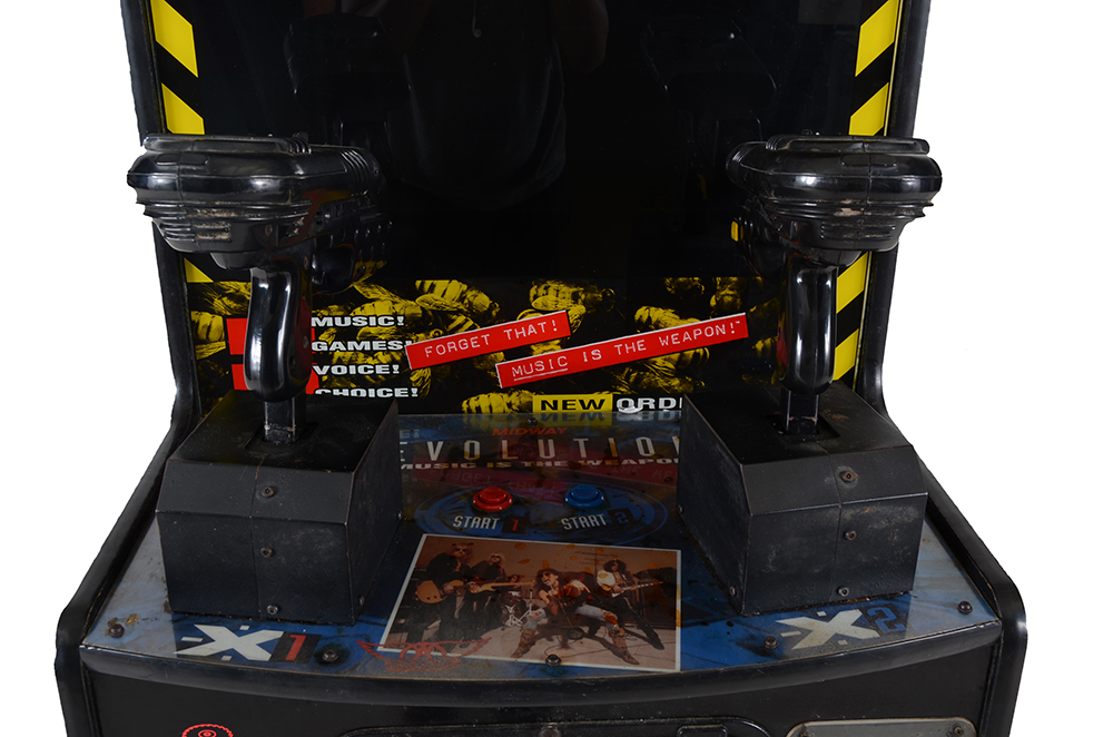 "Revolution X" Aerosmith Arcade Game
