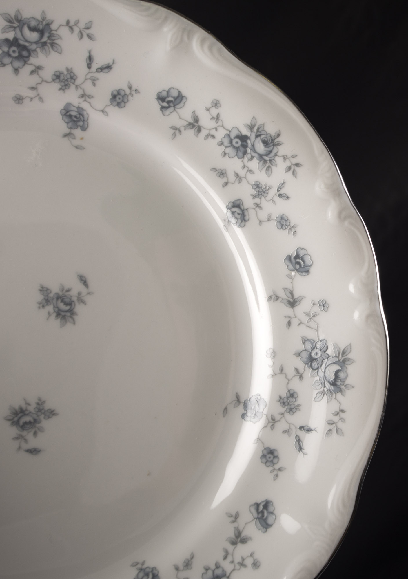 Haviland Blue Garland Service for Six