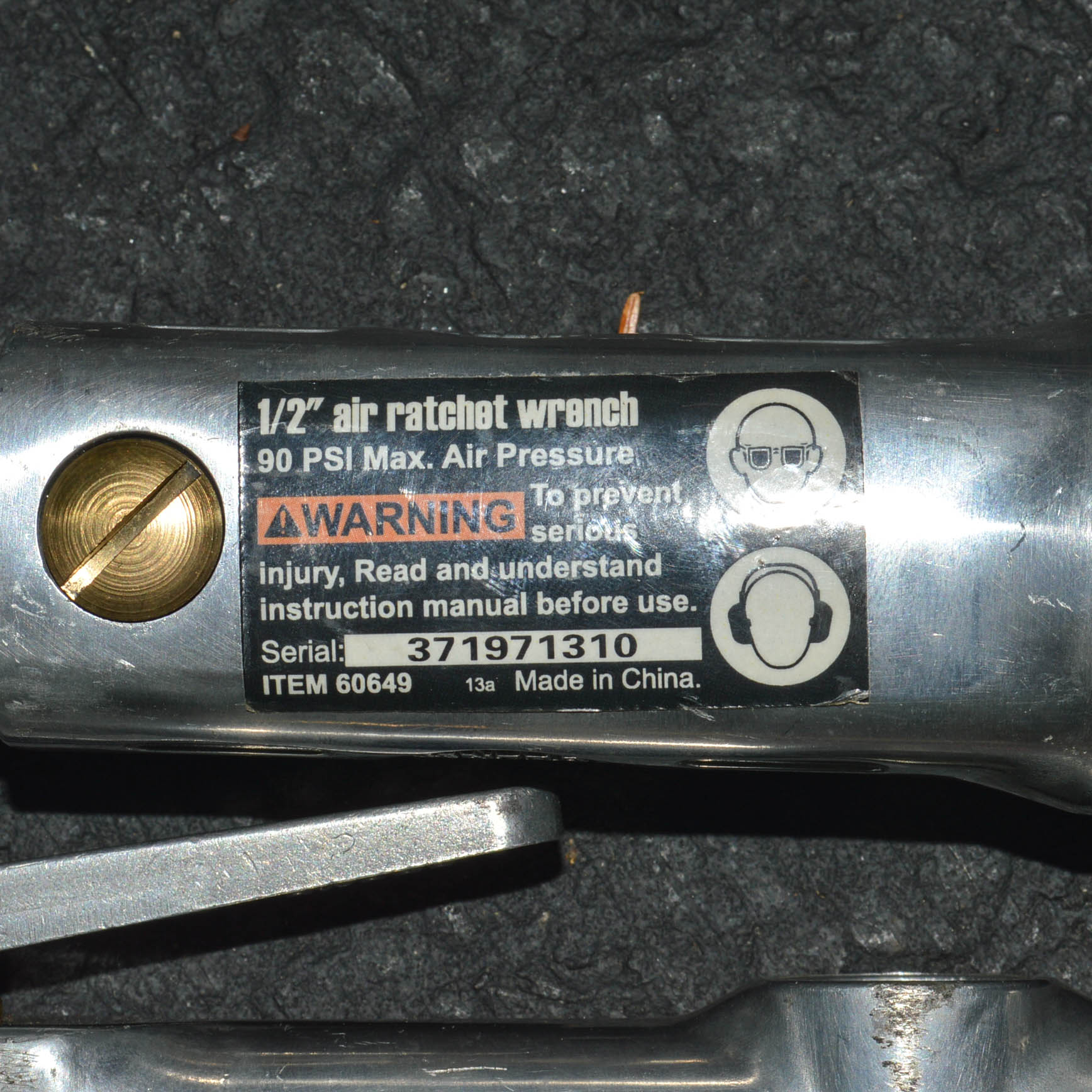 Central Pneumatic 2HP Hot Dog Air Compressor