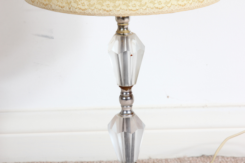 Vintage Lucite Lamp