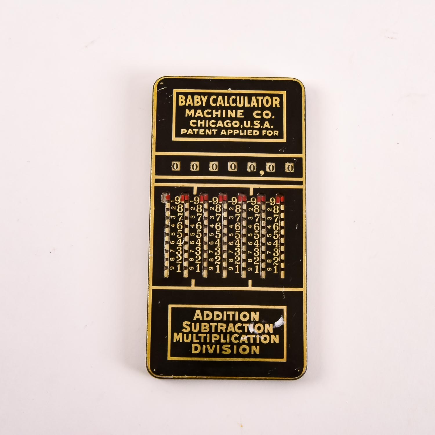 Vintage Metal Calculator