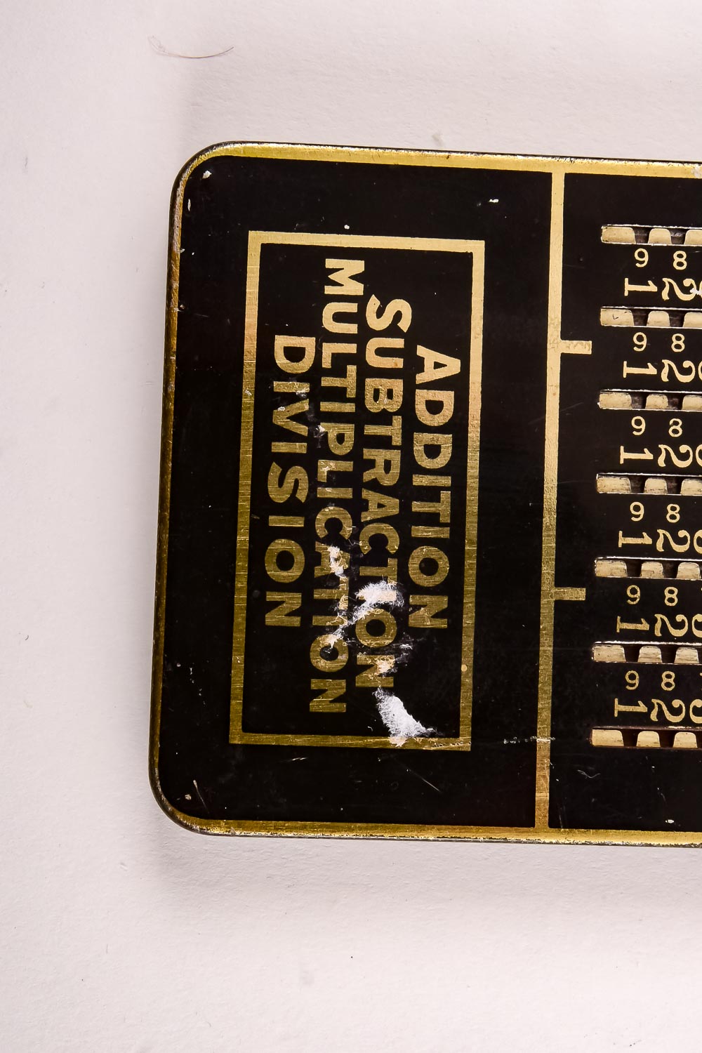 Vintage Metal Calculator